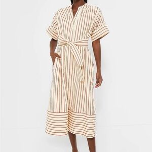 Tuckernuck Scarlet Stripe Prescott Dress (w/o belt)